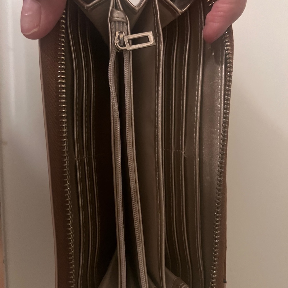 Guess Pink and Brown Wallet